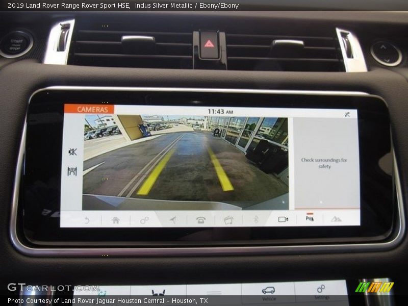 Indus Silver Metallic / Ebony/Ebony 2019 Land Rover Range Rover Sport HSE