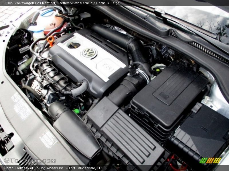 Reflex Silver Metallic / Cornsilk Beige 2009 Volkswagen Eos Komfort