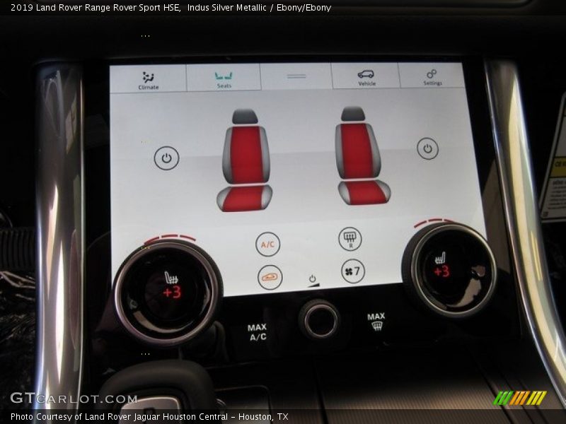 Indus Silver Metallic / Ebony/Ebony 2019 Land Rover Range Rover Sport HSE
