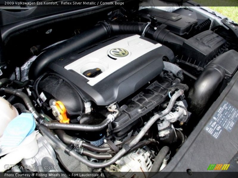 Reflex Silver Metallic / Cornsilk Beige 2009 Volkswagen Eos Komfort