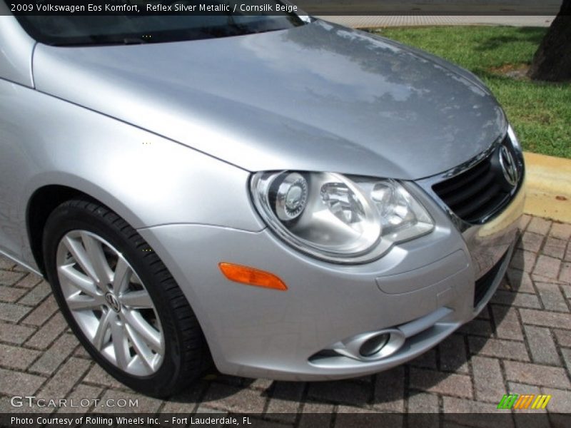 Reflex Silver Metallic / Cornsilk Beige 2009 Volkswagen Eos Komfort