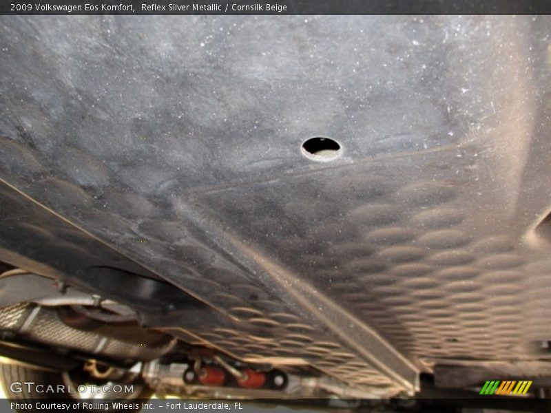 Reflex Silver Metallic / Cornsilk Beige 2009 Volkswagen Eos Komfort