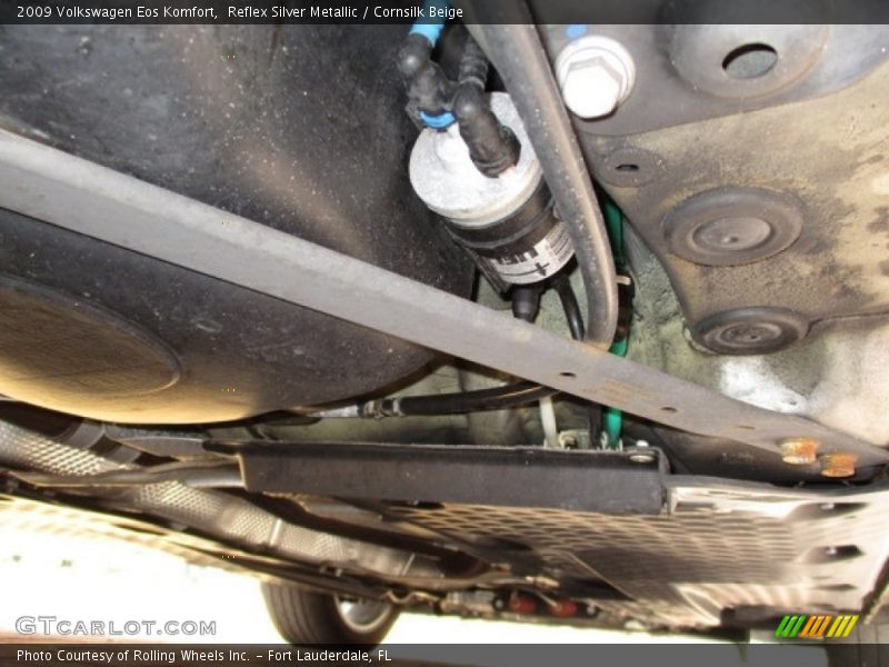 Reflex Silver Metallic / Cornsilk Beige 2009 Volkswagen Eos Komfort