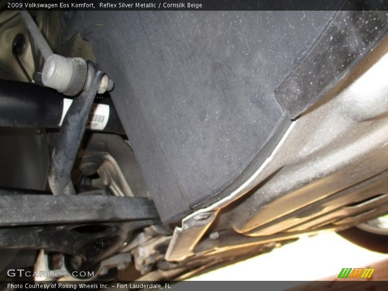 Reflex Silver Metallic / Cornsilk Beige 2009 Volkswagen Eos Komfort