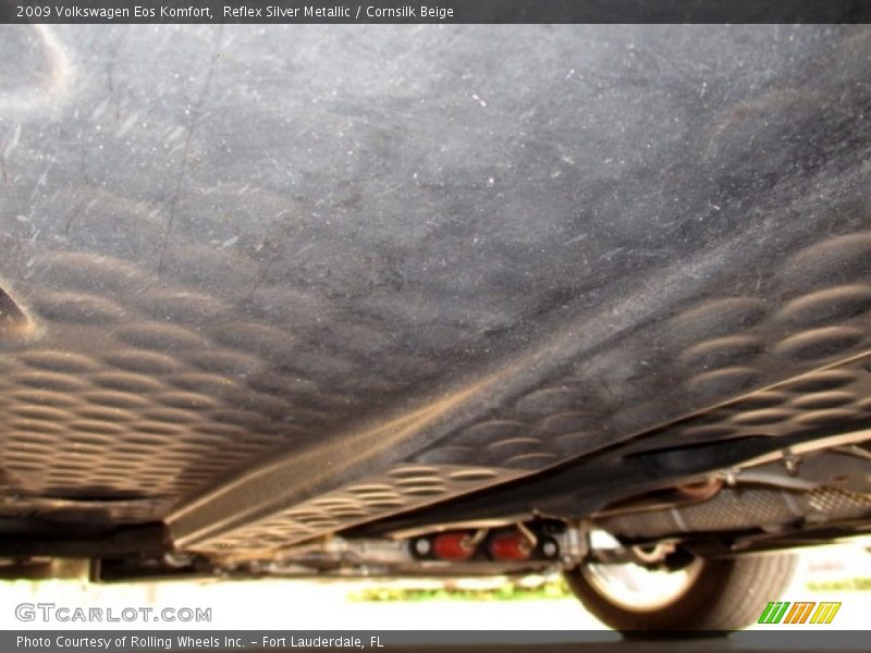 Reflex Silver Metallic / Cornsilk Beige 2009 Volkswagen Eos Komfort