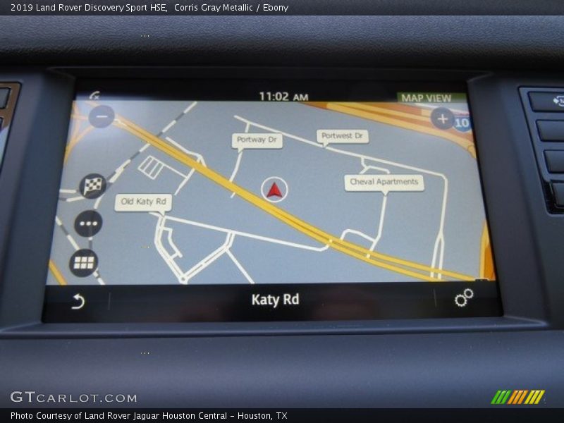 Navigation of 2019 Discovery Sport HSE