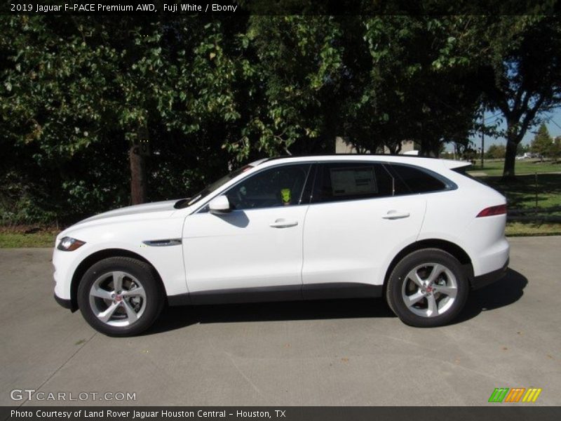 Fuji White / Ebony 2019 Jaguar F-PACE Premium AWD