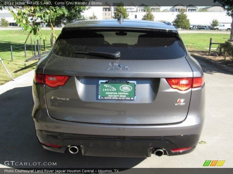 Corris Grey Metallic / Ebony 2019 Jaguar F-PACE S AWD