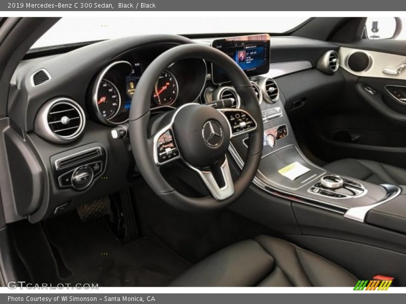 Black / Black 2019 Mercedes-Benz C 300 Sedan
