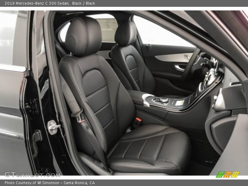 Black / Black 2019 Mercedes-Benz C 300 Sedan