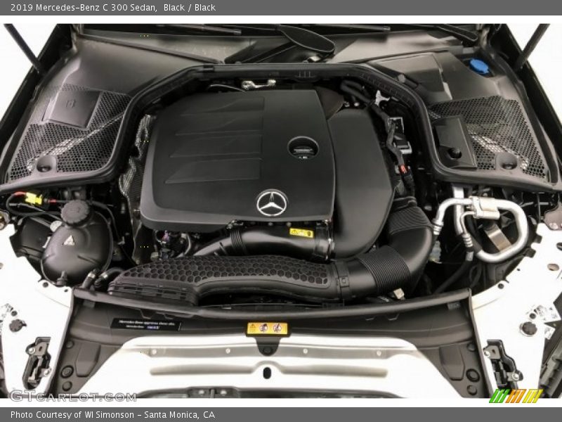 Black / Black 2019 Mercedes-Benz C 300 Sedan