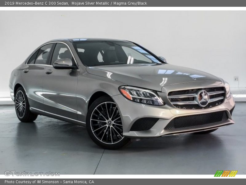 Mojave Silver Metallic / Magma Grey/Black 2019 Mercedes-Benz C 300 Sedan