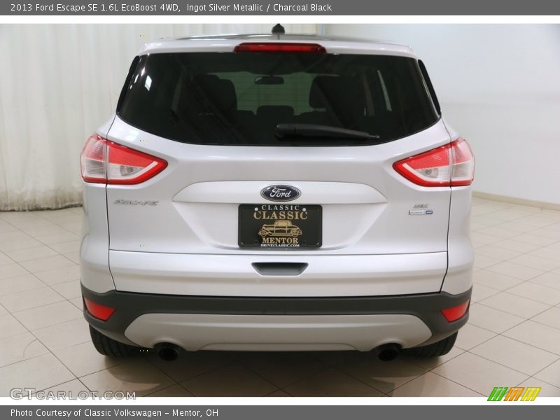 Ingot Silver Metallic / Charcoal Black 2013 Ford Escape SE 1.6L EcoBoost 4WD