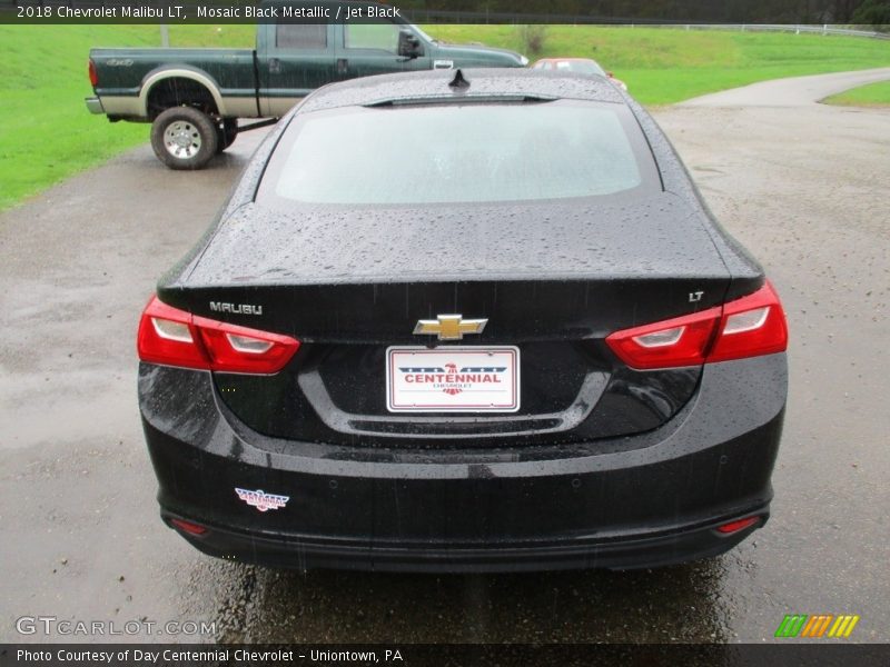 Mosaic Black Metallic / Jet Black 2018 Chevrolet Malibu LT
