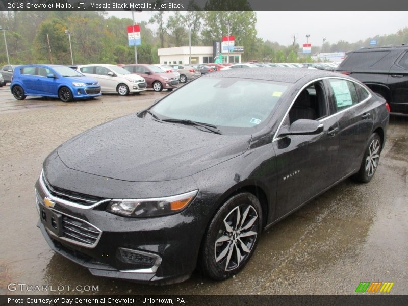 Mosaic Black Metallic / Jet Black 2018 Chevrolet Malibu LT