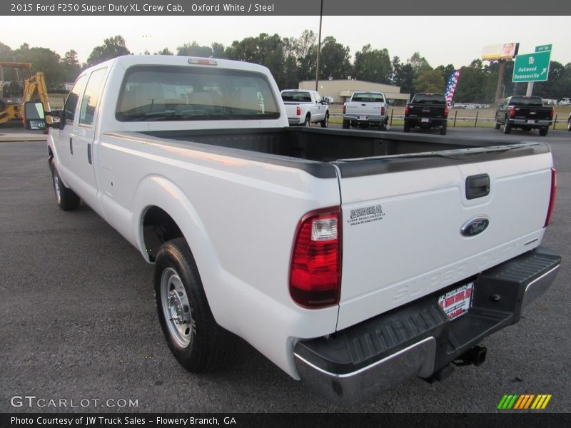 Oxford White / Steel 2015 Ford F250 Super Duty XL Crew Cab