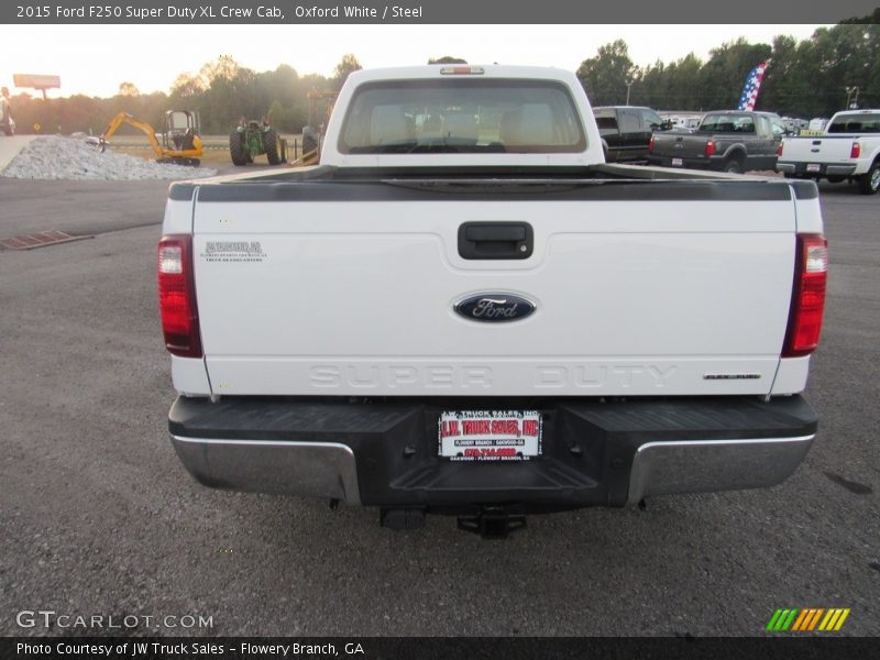 Oxford White / Steel 2015 Ford F250 Super Duty XL Crew Cab