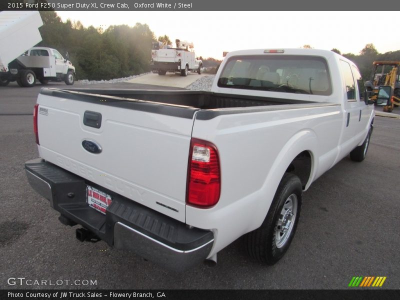 Oxford White / Steel 2015 Ford F250 Super Duty XL Crew Cab