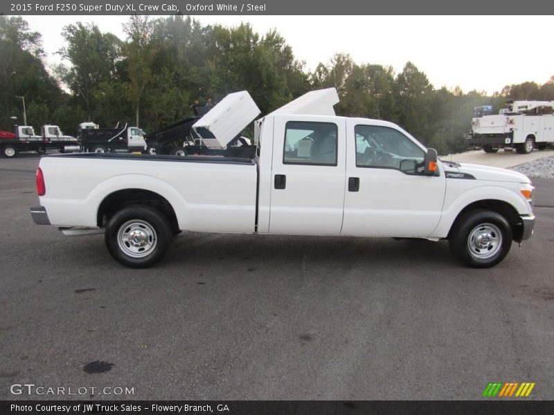 Oxford White / Steel 2015 Ford F250 Super Duty XL Crew Cab