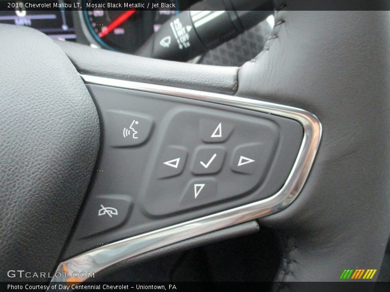 Mosaic Black Metallic / Jet Black 2018 Chevrolet Malibu LT