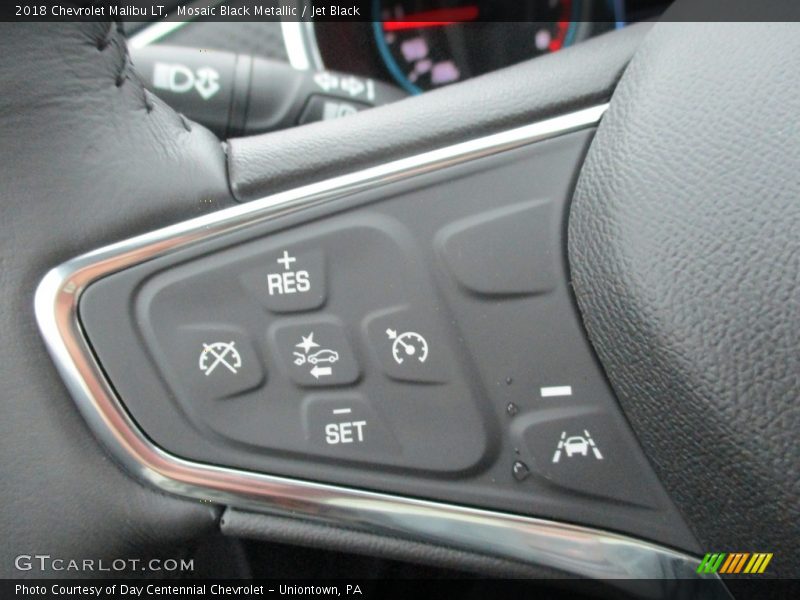 Mosaic Black Metallic / Jet Black 2018 Chevrolet Malibu LT