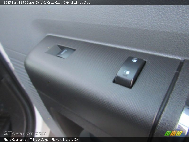 Oxford White / Steel 2015 Ford F250 Super Duty XL Crew Cab