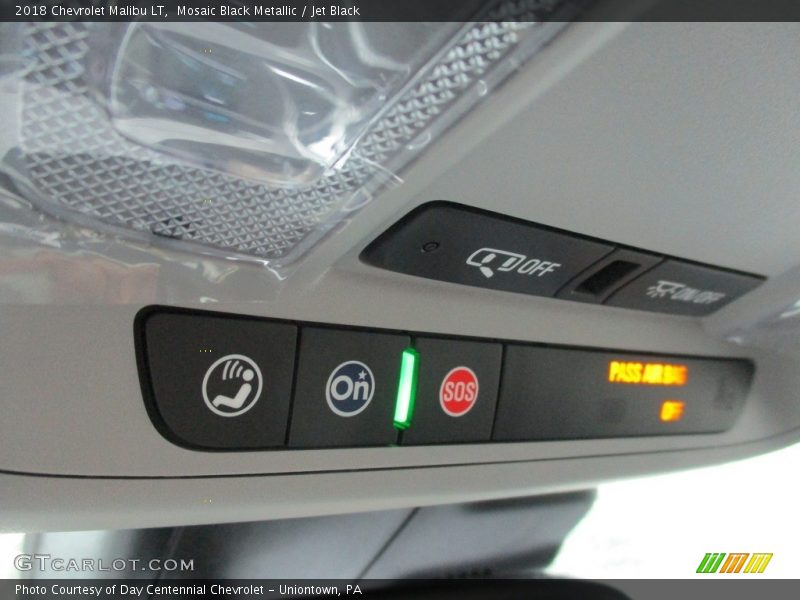 Mosaic Black Metallic / Jet Black 2018 Chevrolet Malibu LT