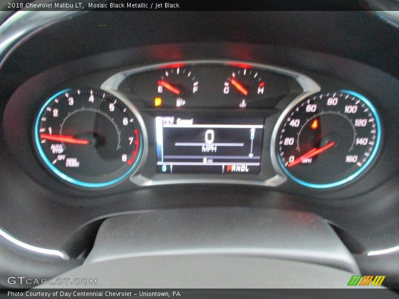 Mosaic Black Metallic / Jet Black 2018 Chevrolet Malibu LT