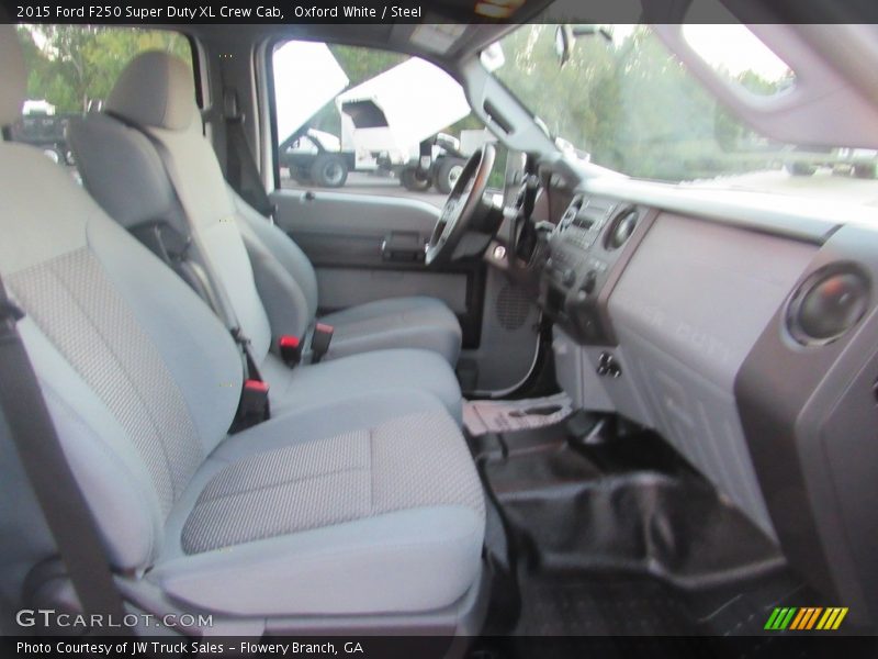 Oxford White / Steel 2015 Ford F250 Super Duty XL Crew Cab