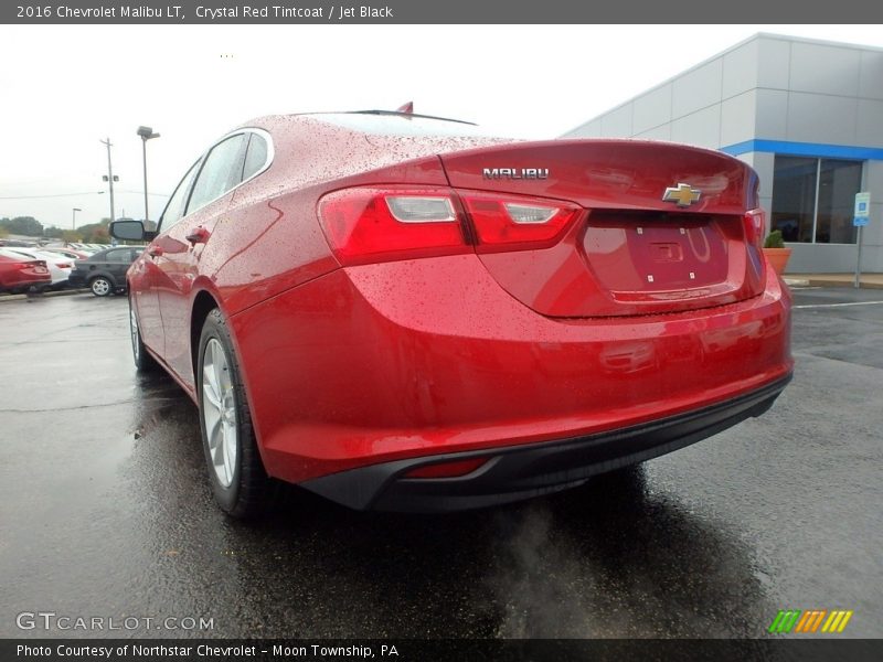 Crystal Red Tintcoat / Jet Black 2016 Chevrolet Malibu LT