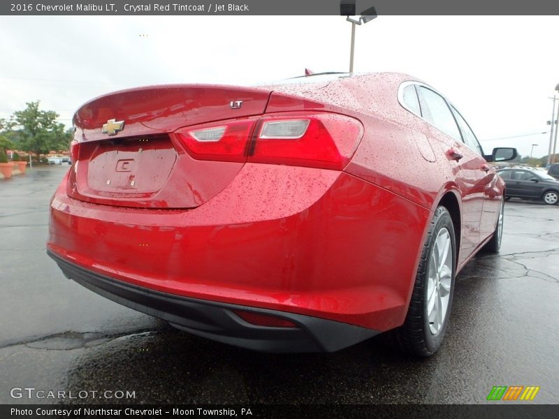 Crystal Red Tintcoat / Jet Black 2016 Chevrolet Malibu LT