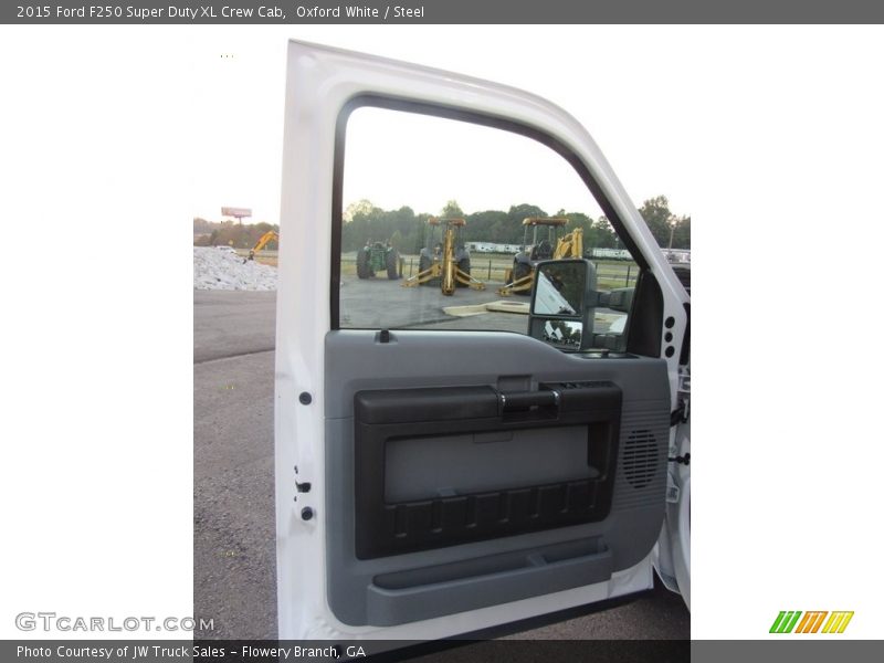 Oxford White / Steel 2015 Ford F250 Super Duty XL Crew Cab