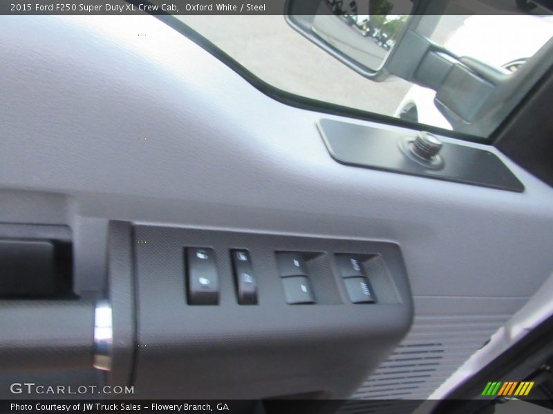 Oxford White / Steel 2015 Ford F250 Super Duty XL Crew Cab