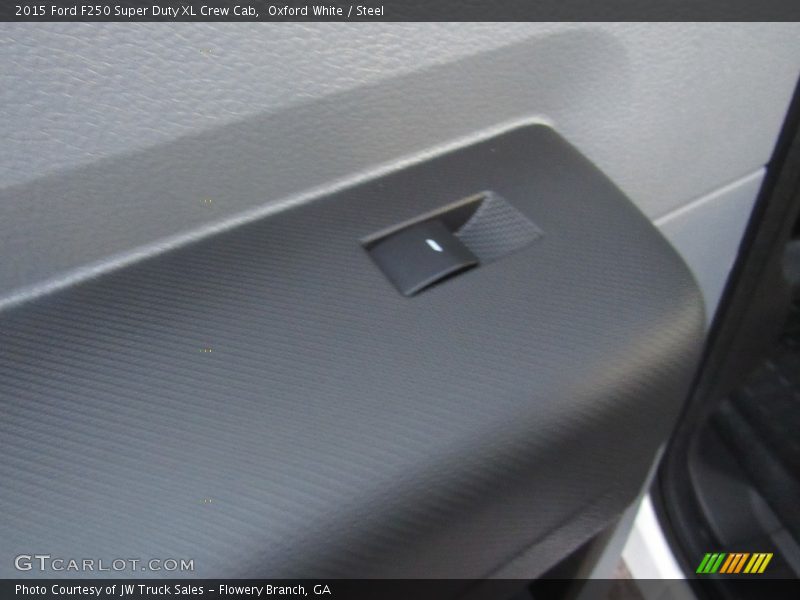 Oxford White / Steel 2015 Ford F250 Super Duty XL Crew Cab