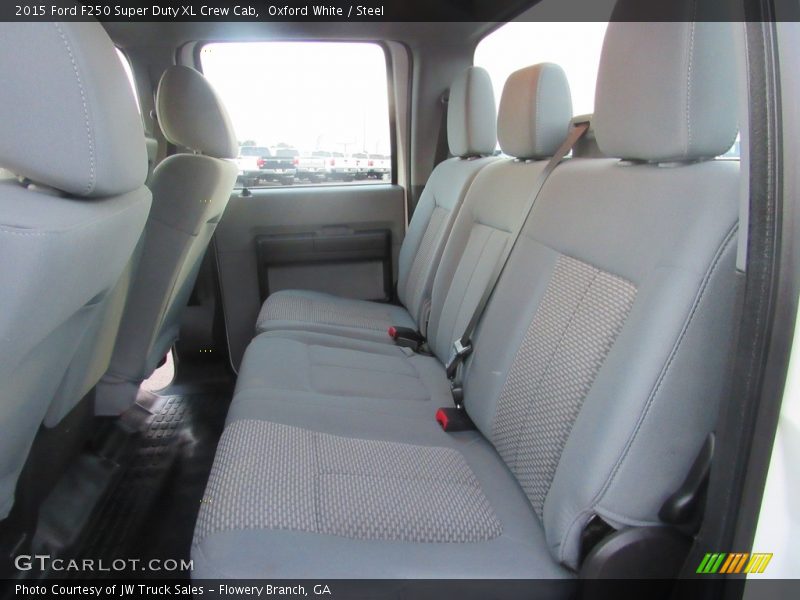 Oxford White / Steel 2015 Ford F250 Super Duty XL Crew Cab