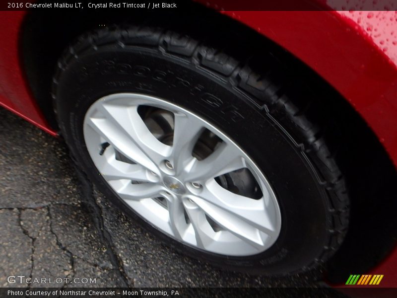 Crystal Red Tintcoat / Jet Black 2016 Chevrolet Malibu LT