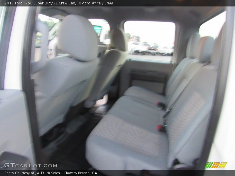 Oxford White / Steel 2015 Ford F250 Super Duty XL Crew Cab