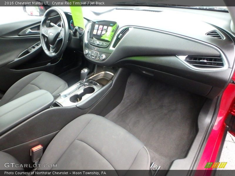 Crystal Red Tintcoat / Jet Black 2016 Chevrolet Malibu LT