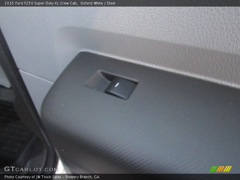 Oxford White / Steel 2015 Ford F250 Super Duty XL Crew Cab