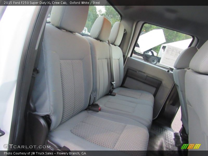 Oxford White / Steel 2015 Ford F250 Super Duty XL Crew Cab