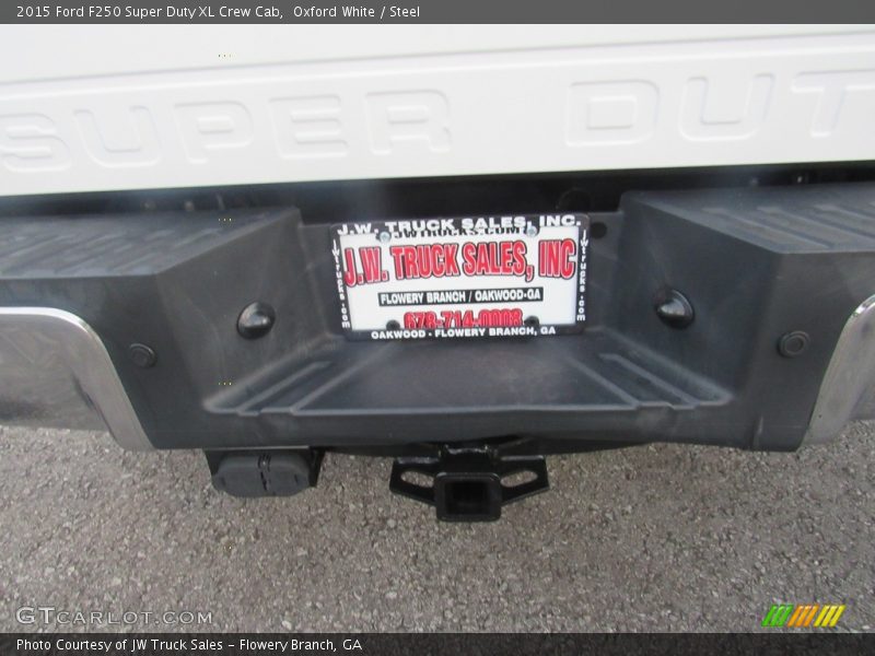 Oxford White / Steel 2015 Ford F250 Super Duty XL Crew Cab