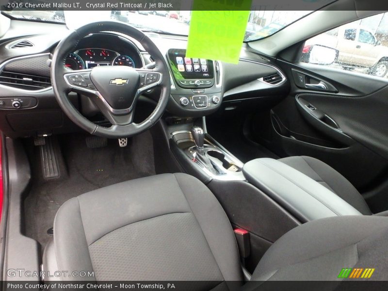 Crystal Red Tintcoat / Jet Black 2016 Chevrolet Malibu LT