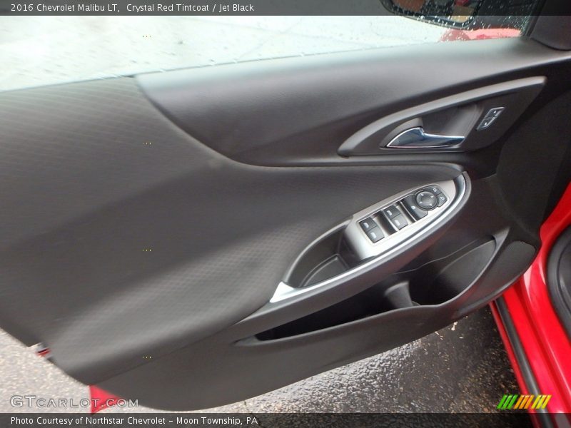 Crystal Red Tintcoat / Jet Black 2016 Chevrolet Malibu LT