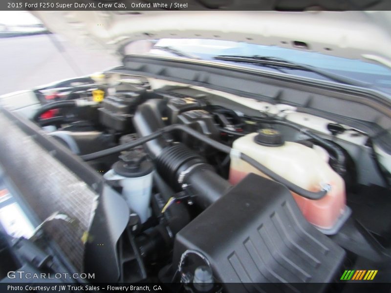 Oxford White / Steel 2015 Ford F250 Super Duty XL Crew Cab