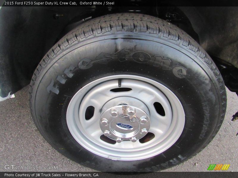 Oxford White / Steel 2015 Ford F250 Super Duty XL Crew Cab