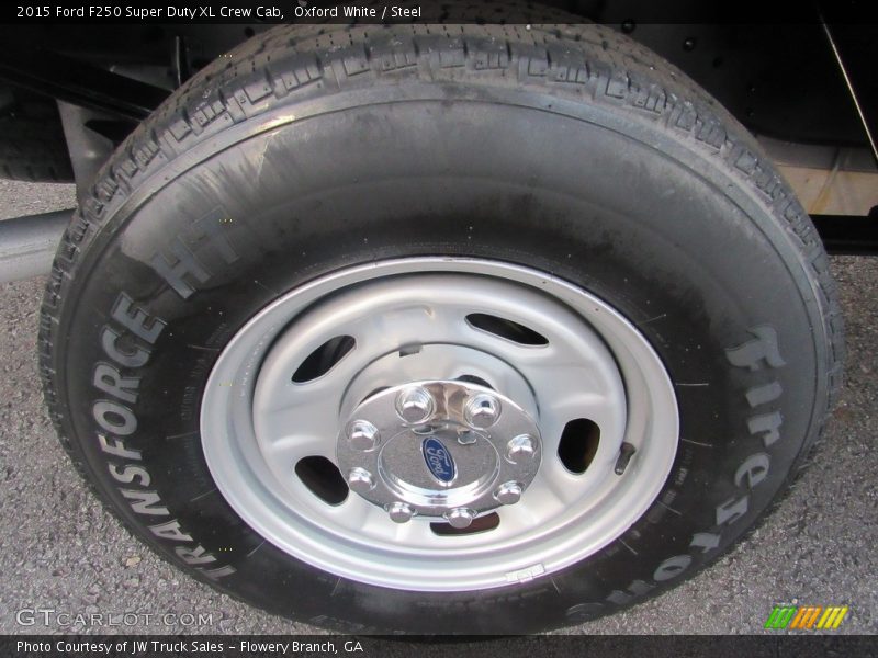 Oxford White / Steel 2015 Ford F250 Super Duty XL Crew Cab