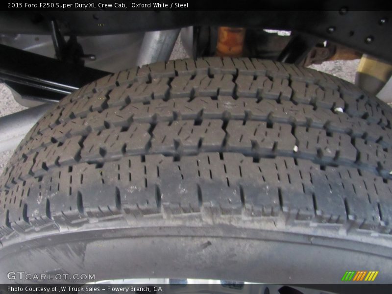 Oxford White / Steel 2015 Ford F250 Super Duty XL Crew Cab