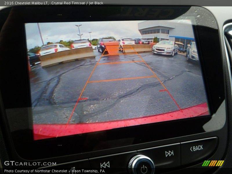 Crystal Red Tintcoat / Jet Black 2016 Chevrolet Malibu LT