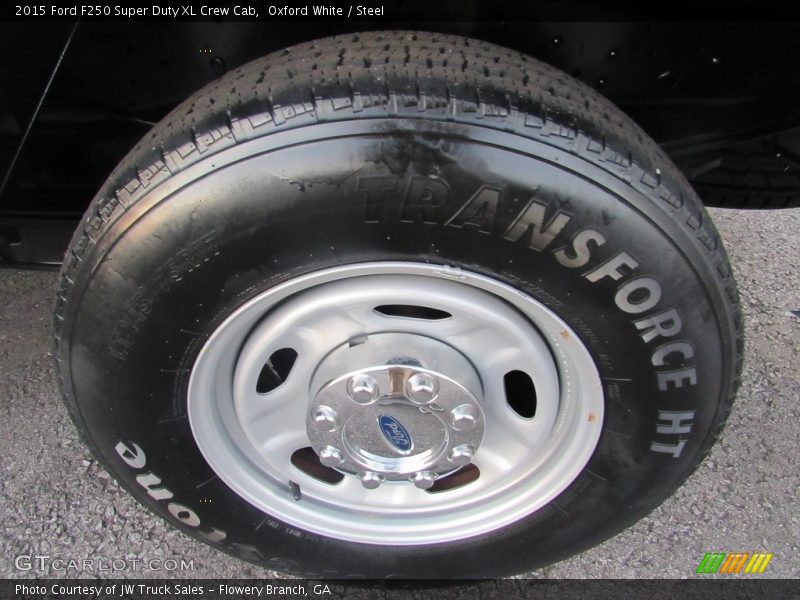Oxford White / Steel 2015 Ford F250 Super Duty XL Crew Cab