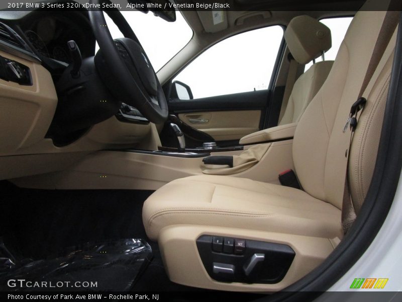 Alpine White / Venetian Beige/Black 2017 BMW 3 Series 320i xDrive Sedan
